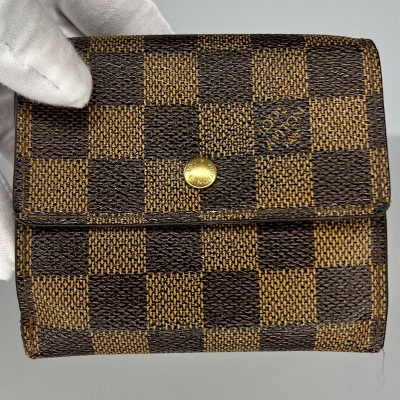 🤎Louis Vuitton Portefeuille Elise Brown Damier Wallet | PRELOVED!!🤎 - Picture 1 of 8